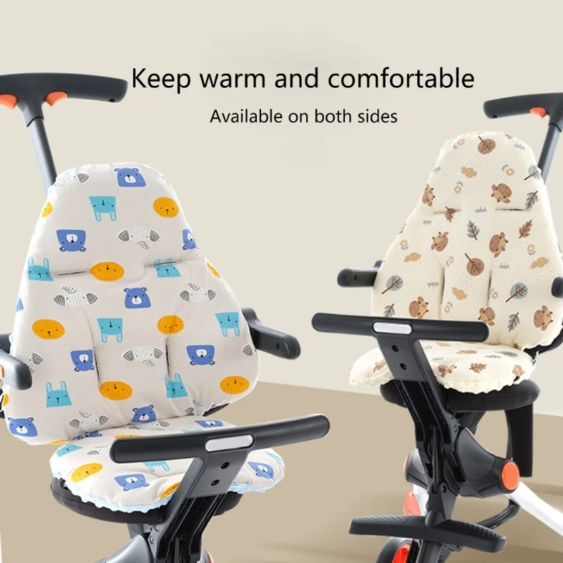 67JC Baby Kinderwagen Rutschfeste Kissen Weiche Baby Körper Unterstützung Kissen Sitz Pad Sitz Liner