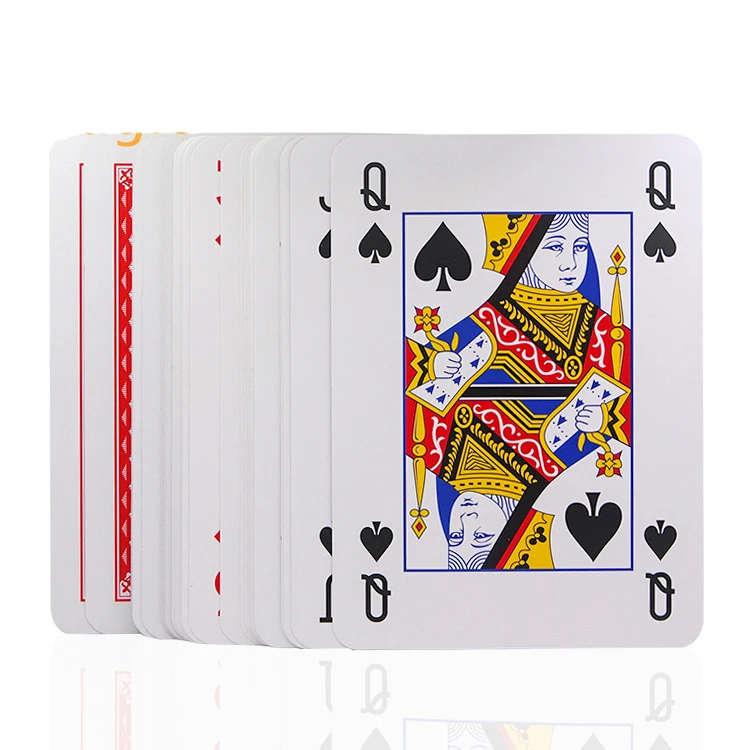 Oversized Poker A3 Size 26*37cm Playing Cards Full Deck Huge Standard Print Novelty Poker Index Playing Cards Fun Games