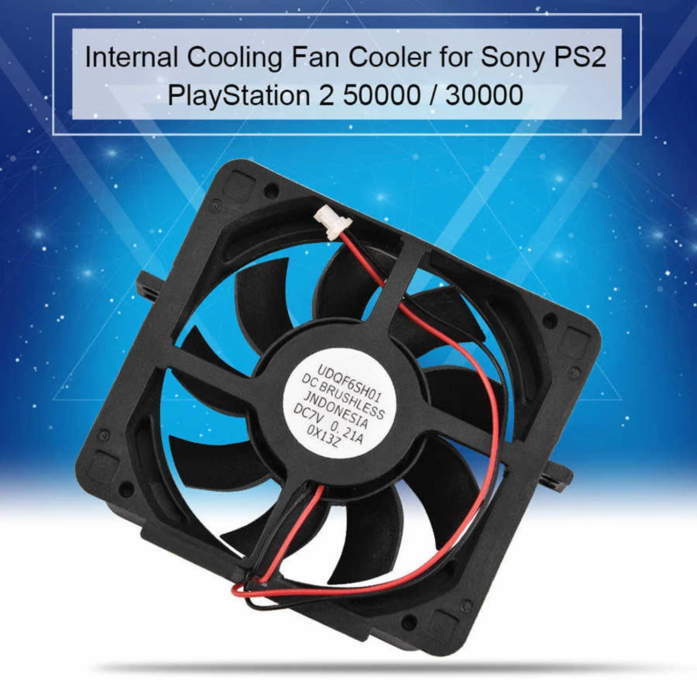 

DC 7V Replacement Internal Cooling Fan Cooler For Sony PS2 50000 30000