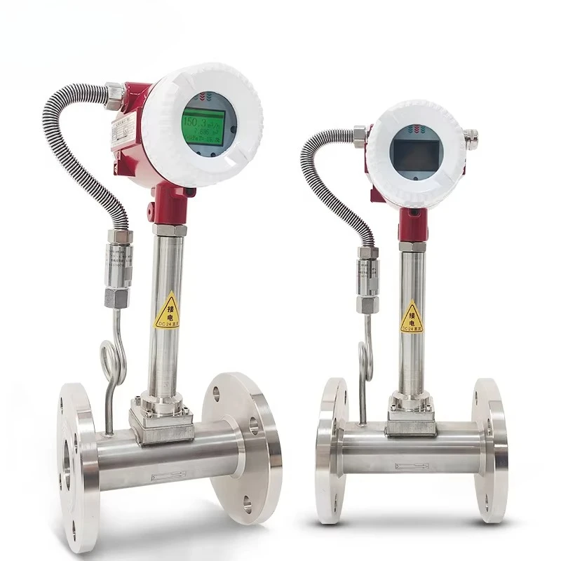 220V Vortex Flow Meter Dn25 Steam Air Gas Vortex Flow Meter