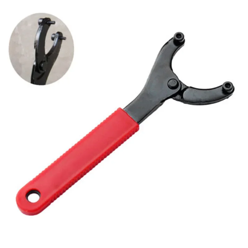 

Verstelbare Fiets Trapas Wrench Chain Wiel Crank Beugel Freewheel Wrench Reparatie Handig Remover Gereedschap