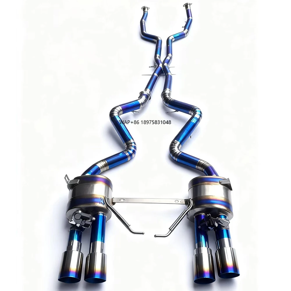 

E92 M3 Full-System Titanium Valved Exhaust Pipe Titanium Lightweight Advantage Performance Enhancement