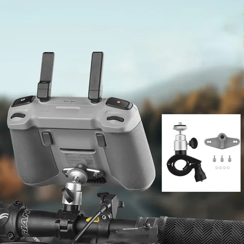 RC RC2 Control remoto soporte para bicicleta barra montaje manual bicicleta soporte para teléfono móvil Clip RC soporte para DJI Mini 3 4 Pro Drone accesorio