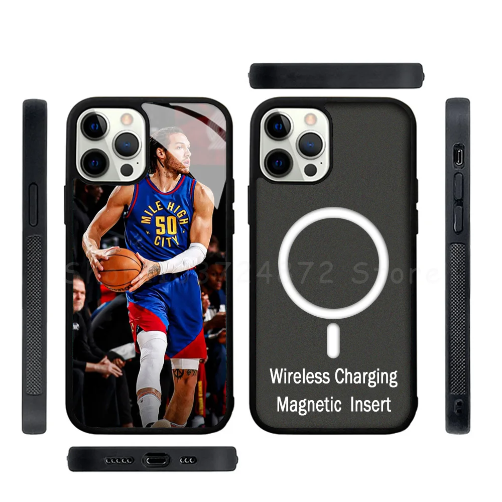 Aaron Gordon Phone Case Strong Magnetic For IPhone 15 14 13 Pro Max Alex Mirror For Magsafe Wireless Charging Cover