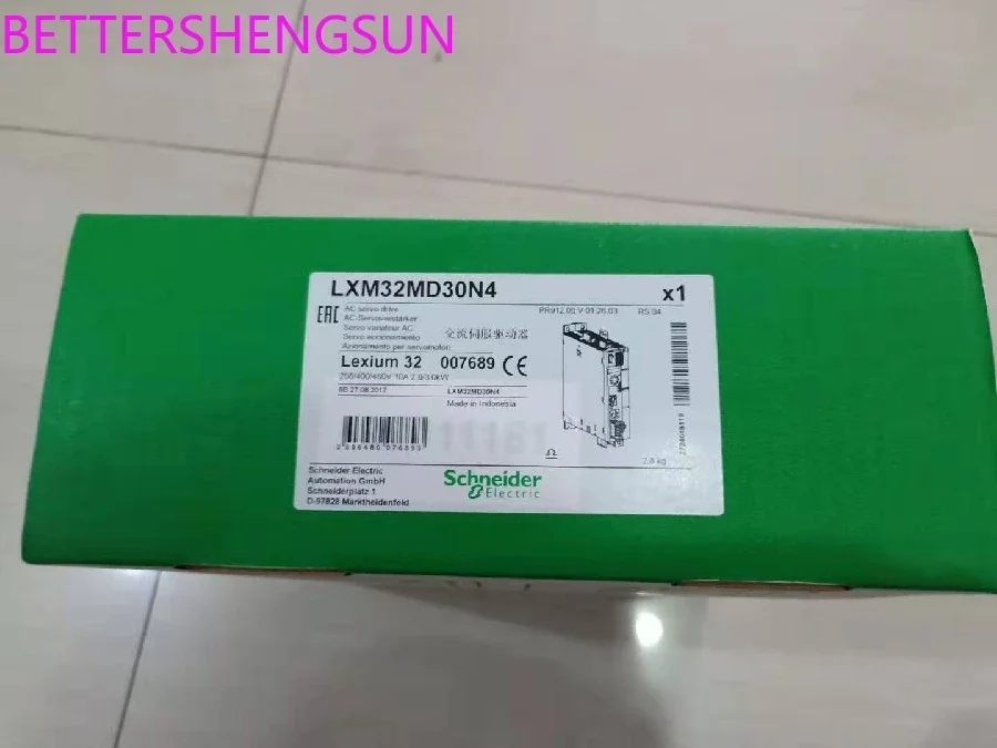 

LXM32CD30M2 driver 30S peak current single phase 230V