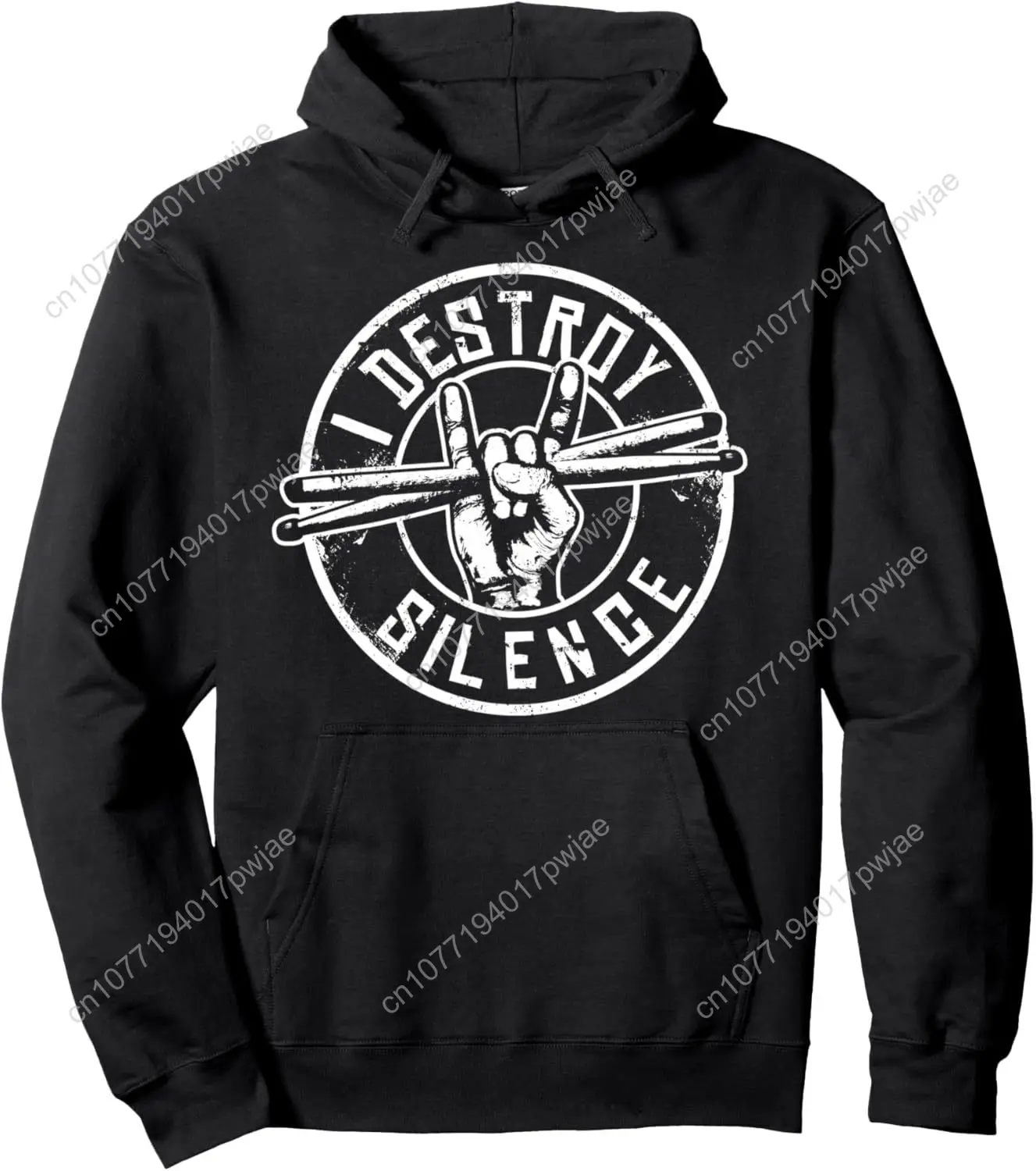 Funny Drummer Hoodie | Musician Gift Percussion Lover Hoodie Pullover Hoodie