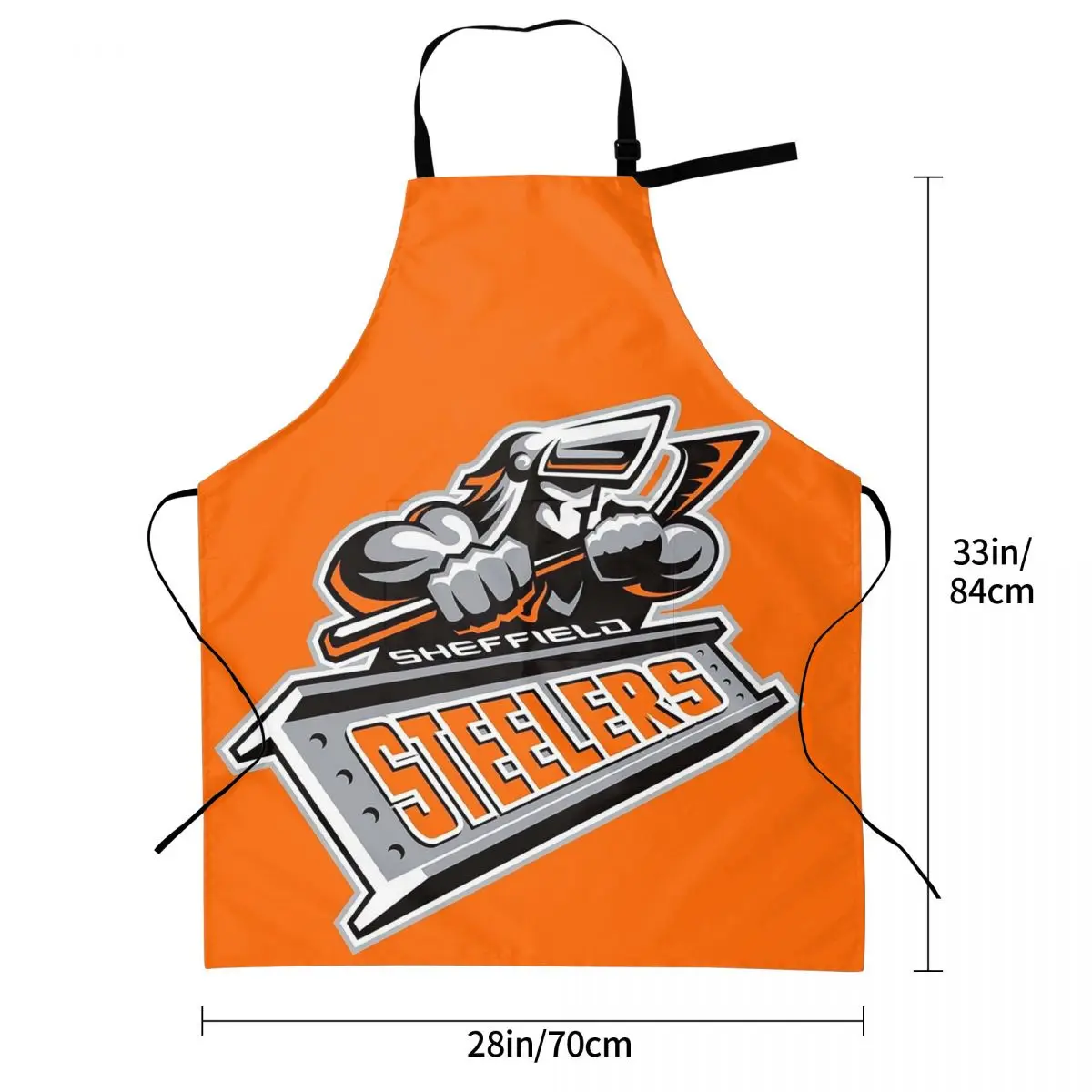 مآزر شيفيلد ستيلرز للطهاة والطبخ والخبز ومريلة مقاومة للماء لتنظيف المطبخ للنساء والرجال #3