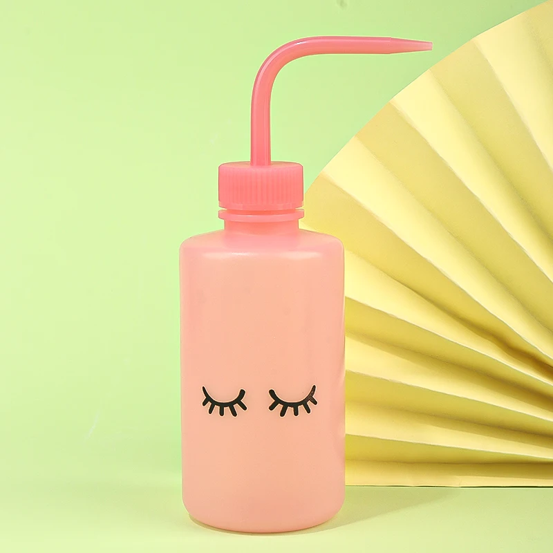 1 stücke 250 ml Wimpern Reinigung Flasche Lash Verlängerung Waschen Flaschen Wasser Squeeze Dropper Lash Shampoo Gebogene Auslauf Topf make-up-Tool – Detail 7