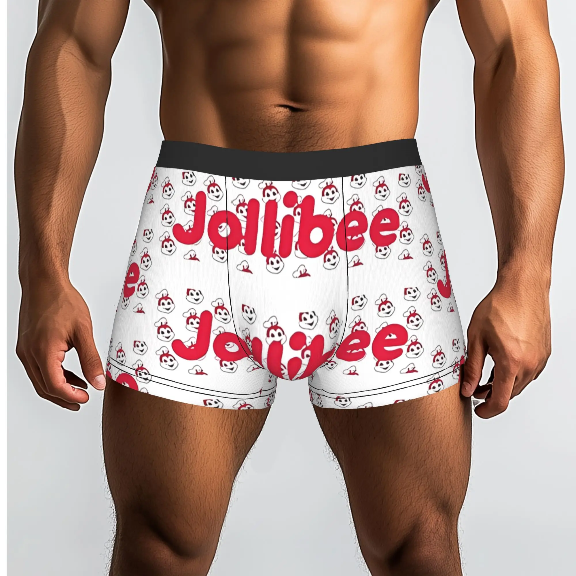 Трусы-боксеры Jollibee Box Logo Bee BOGO J-Jollibee, дышащие, вентилируемые, мужские, шорты-боксеры