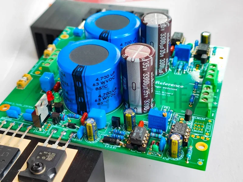 الذهبي المرجعي Dynalo إمدادات الطاقة الخطية الإيجابية والسلبية نسخة مطورة من Jung 2000 Super Regulator 6 ~ 32V AC
