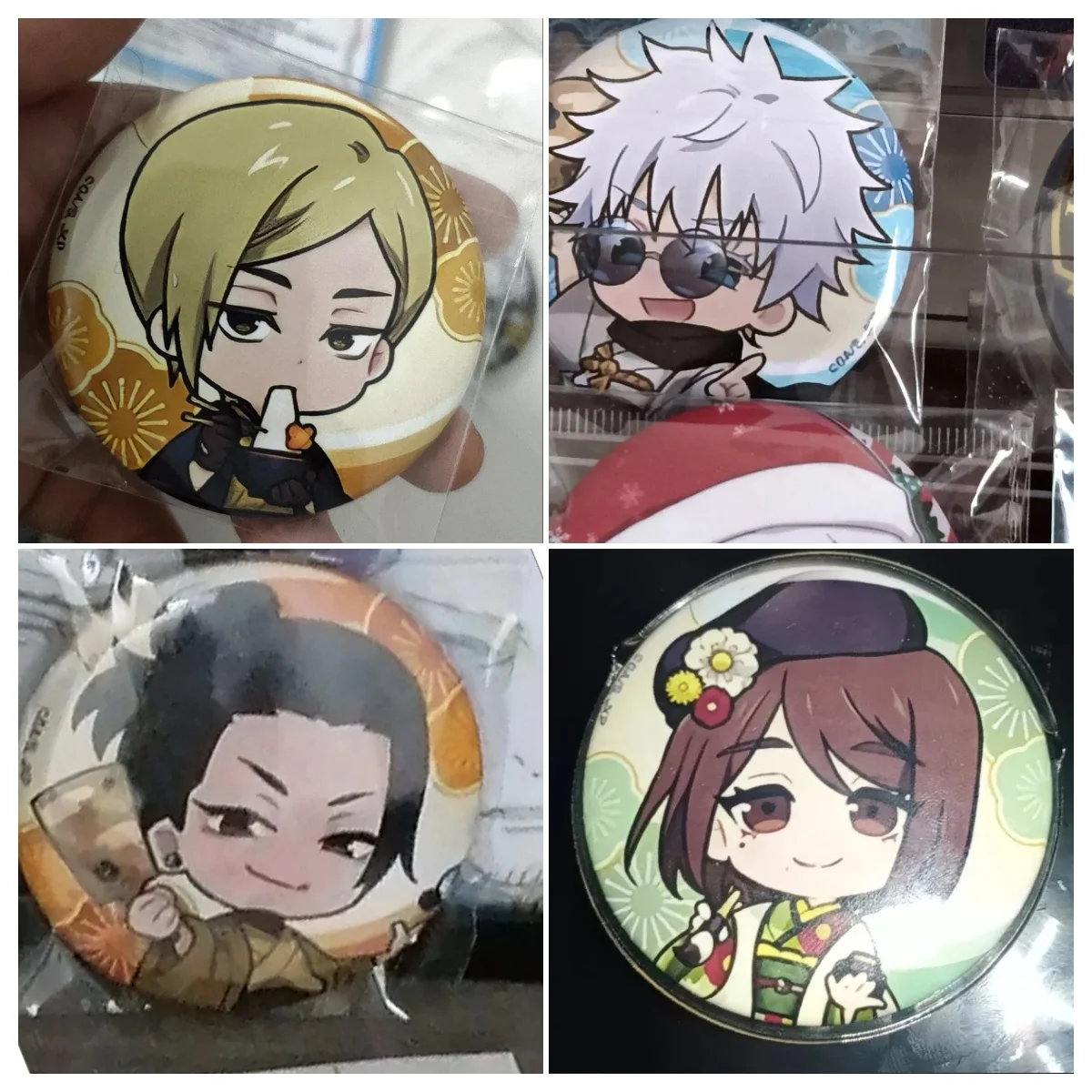 Anime Ieiri Shoko Haibara Yu Satoru Gojo Cosplay Badge Brooch Ambitus Itabag Accessories Bag Toy Collection Xmas Gift Ambitus