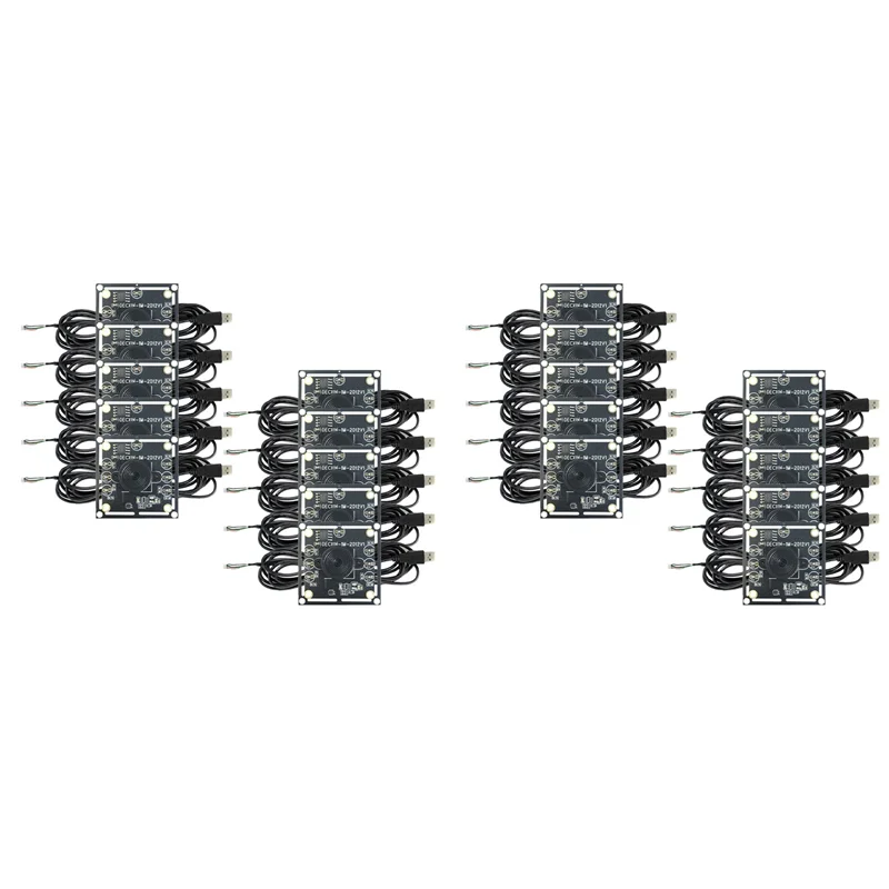 -BOFF Nieuwe 20 Stuks 100 Graden Camera Module 1MP OV9732 1280X720 USB Gratis Driver Handmatige Focus, met 2 Meter Kabel Voor Winxp/7/8/10
