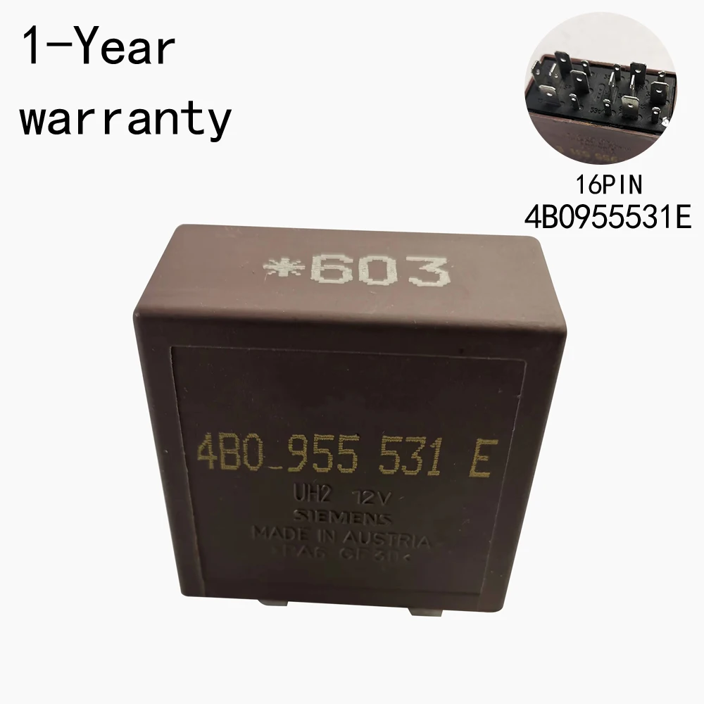 

603 Relay 4B0955531E For Audi A6L A6 S6 A3 S3 RS6 RS4 A8 S8 Skoda Octavia VW Bora Passat Golf Jetta beetle