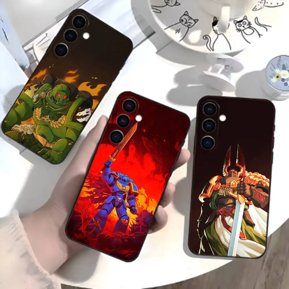Hot Game I-Warhammer-s 40K Phone Case For Samsung Galaxy A73,A21s,A22,A31,A52,A53,A71,A41Soft Black Shell