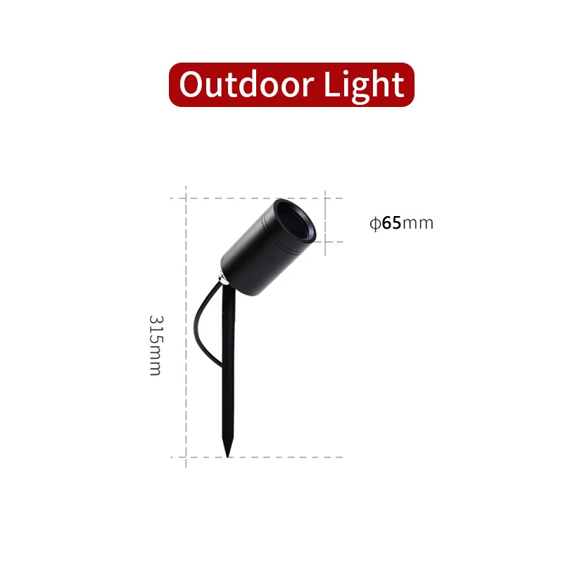 Heißer Verkauf ip65 Außen beleuchtung Garten Landschaft Scheinwerfer LED Rasen lampen 12w wasserdichte Garten dekoration ac110v220v12v24v