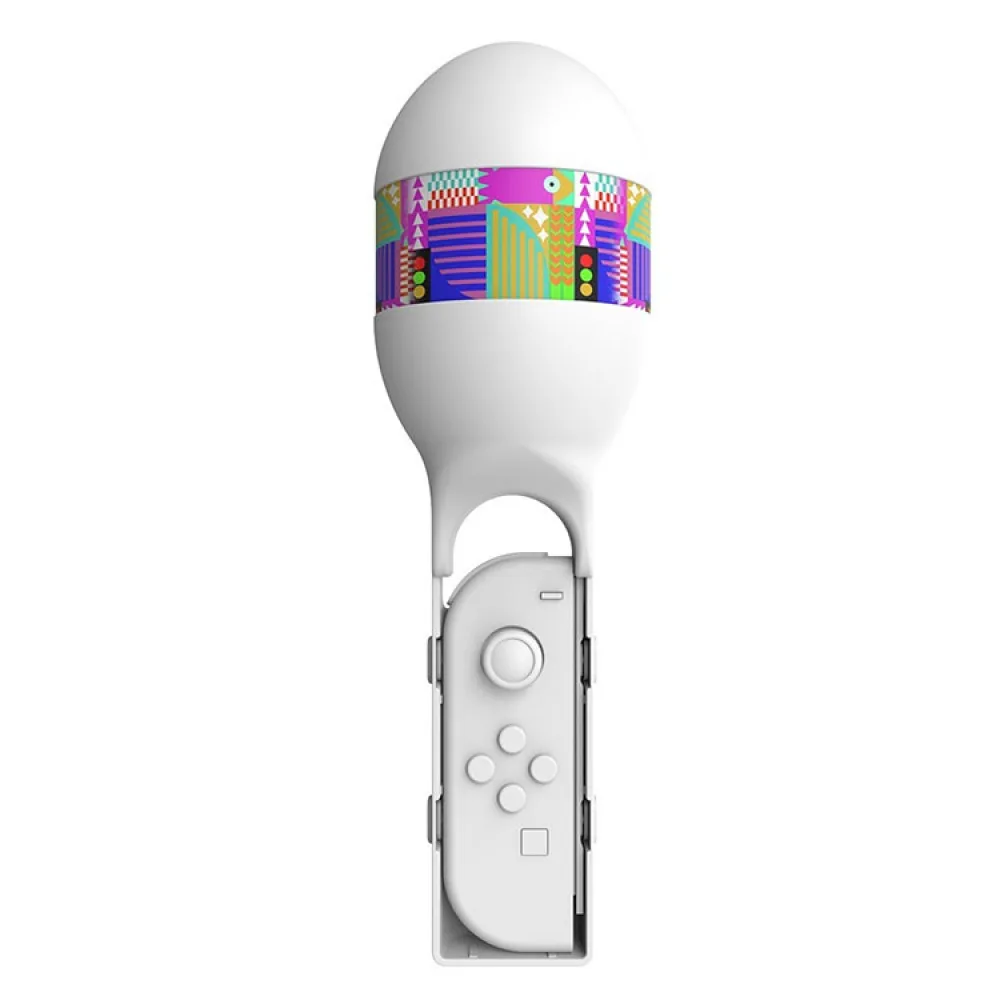 Controlador de agarre de juego Maracas, 2 piezas, accesorios, mango de martillo de arena para interruptor OLED, soporte para Gamepad