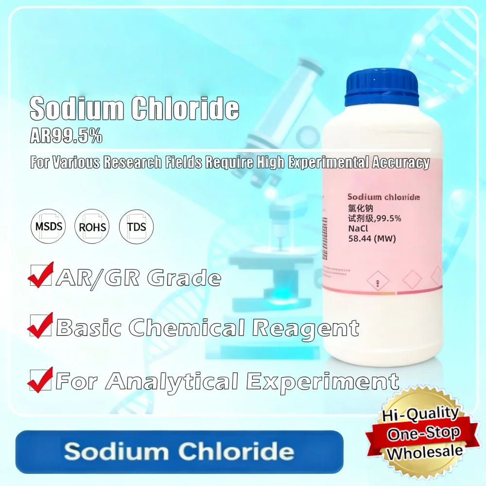 Sodium Chloride Ar99.5% Gr99.8% Analytical Reagent Cas 7647-14-5 Laboratory Original Product