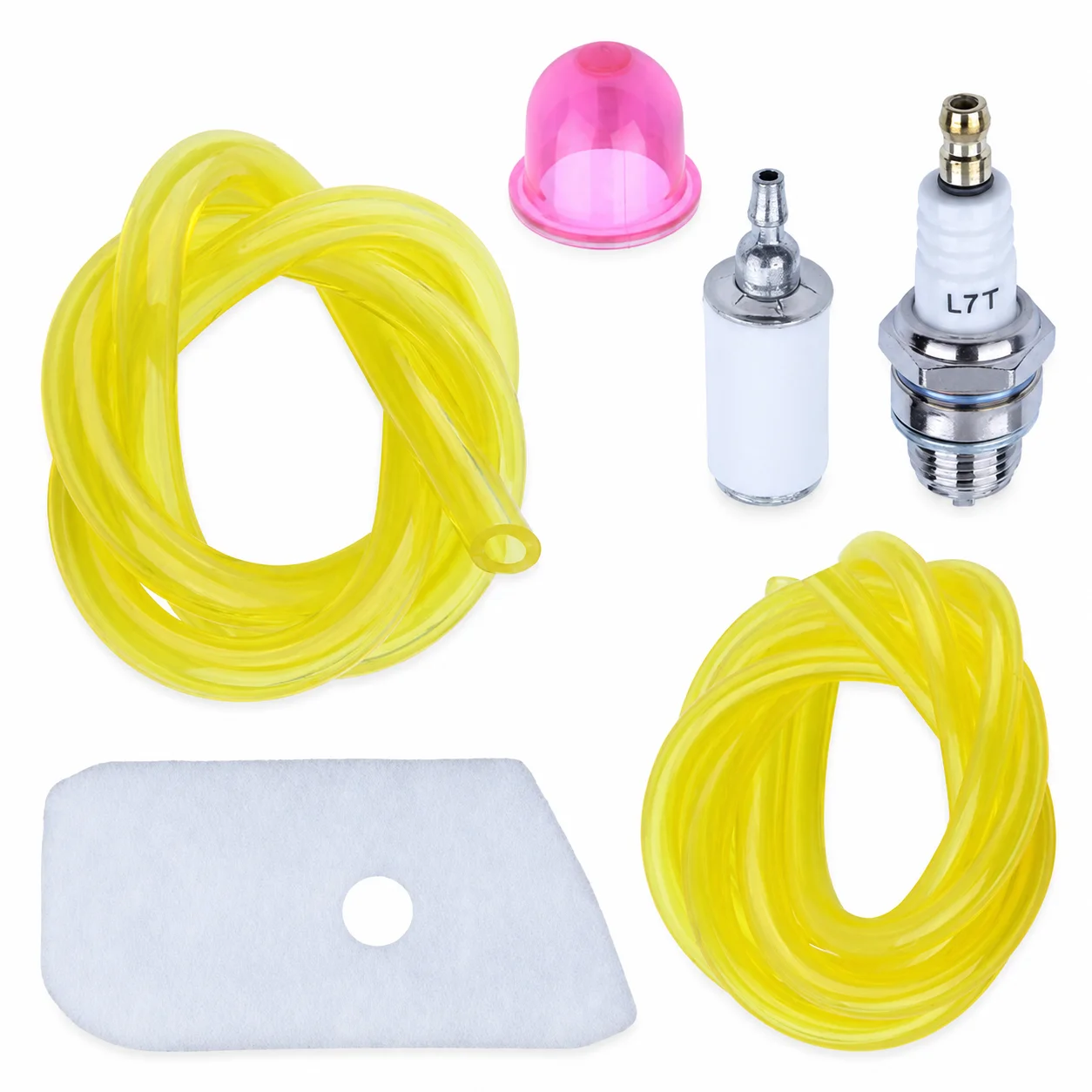 Tune Up Kit For Husqvarna 128c 128cd 128l 128ld 128ldx 128r, Air Filter Spark Plug Fuel Filter Primer Bulb Replaces 530069599