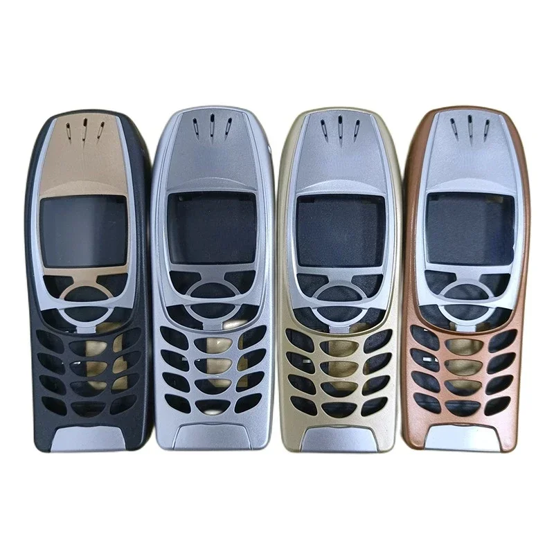 6Pcs/Lote For Nokia 6310i Full Complete Mobile Phone Housing Cover Replacement Parts (without Keypad)