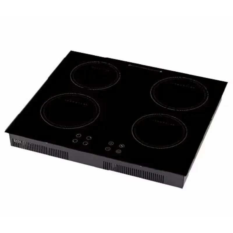 Household Appliance Stainless Steel Induction Cooker 4 Burner Built in Hob for Kitchen