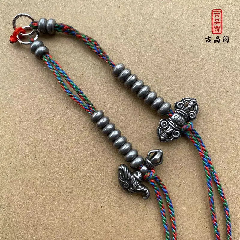autentico-colgante-de-hierro-thokcha-tibetano-hecho-a-mano-con-acabado-forjado-en-frio-para-pulseras-de-cuentas-versatiles