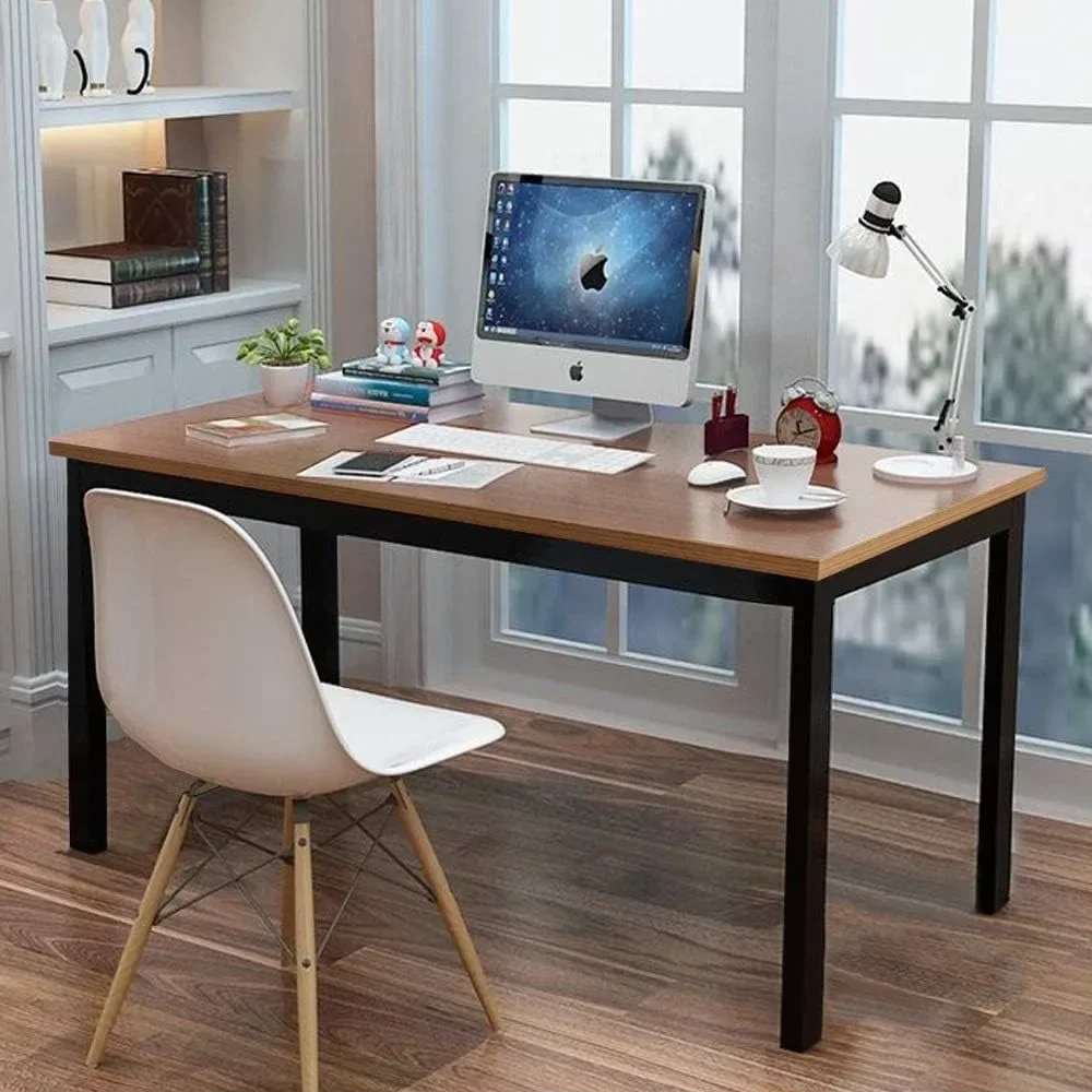 

Writing Desk, 24X48 Inches Computer Desk/Dining Table, Composite Wood Board Sturdy Workstation, Writing Desk