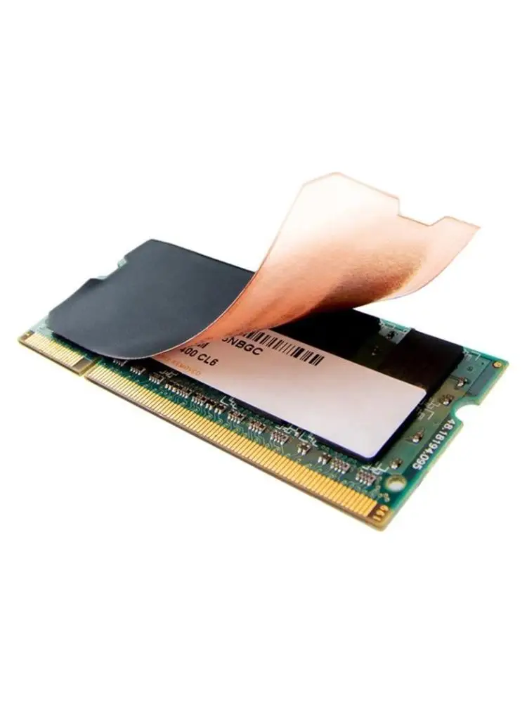 

Радиатор памяти ноутбука, охлаждающая наклейка из чистой меди DDR4/DDR5, ультратонкая радиаторная панель для карты памяти 2280