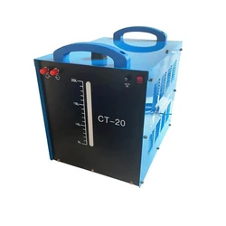 CT-20L Portable Industrial Water Chiller 20L Low-Db High Lift Pump Cooler TIG Welder Plasma Cutter Torch Cooling System