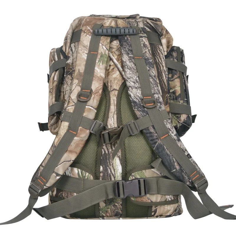 Waterproof Hunting Backpack with Rain Cover, Camo Bag for Men Hunters, 600D, 60 L, 80L, Factory Custom