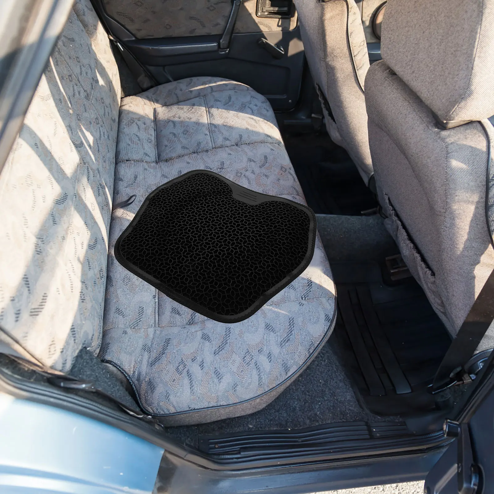

Car Seat Cushion Gel Black Summer Winter Universal Ventilation Automotive Protector Comfort Driving Truck Seat Pad