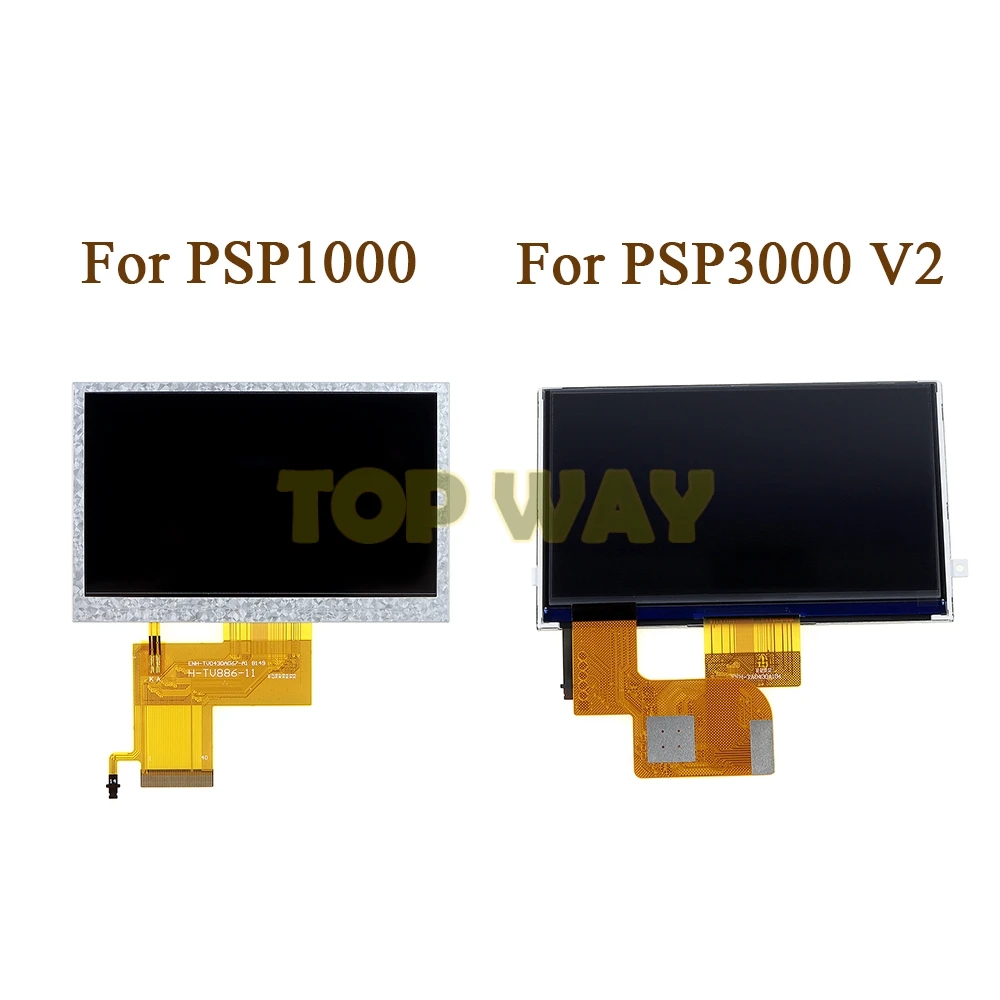 1 unidade de tela LCD IPS para console de jogos PSP1000 PSP3000 V2, durável, de qualidade perfeita, tela LCD de substituição para PSP 1000 3000 V2.0.