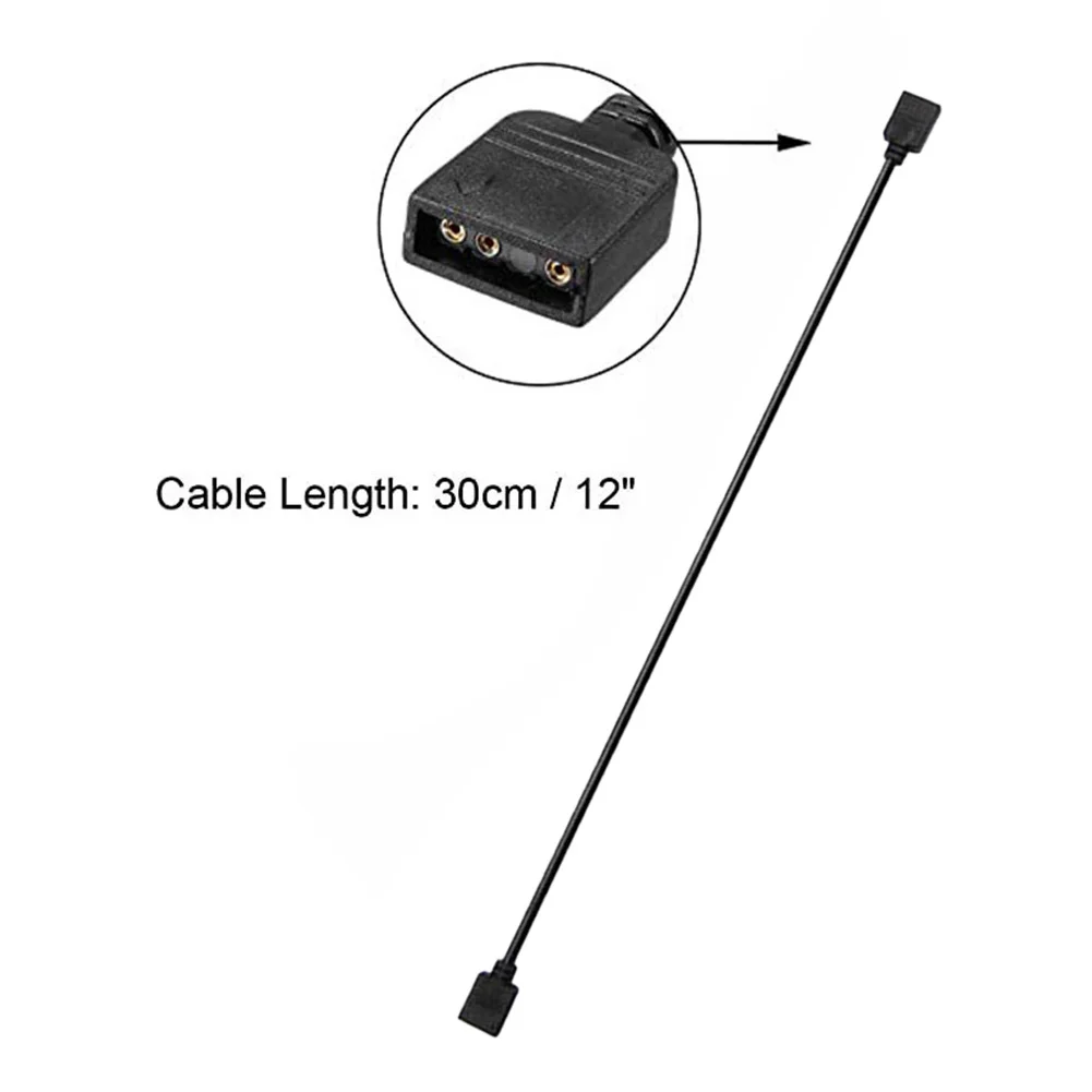 ARGB 5V 3Pin 30cm Extension Cable for MSI AURA