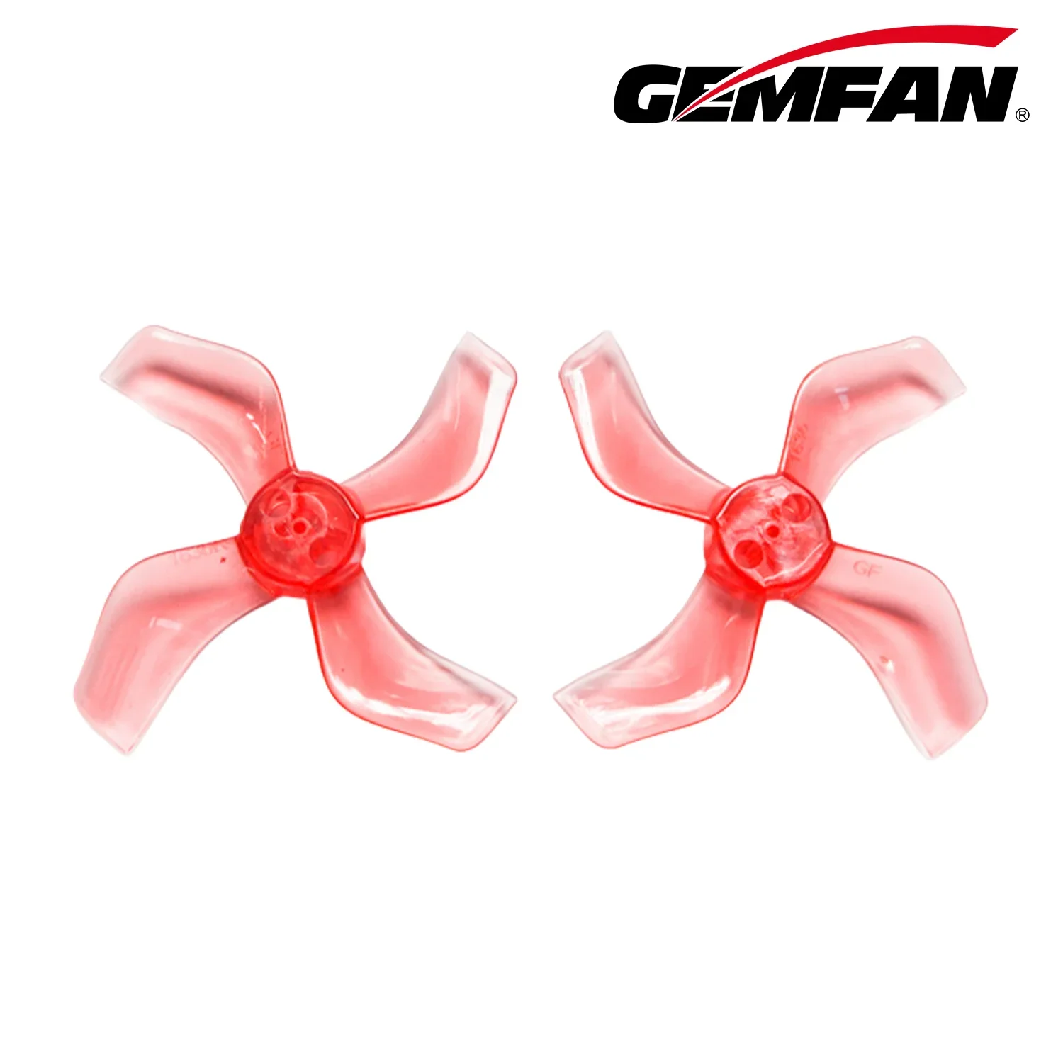 Gemfan 1636 T Mount 40mm 4-Blade Propellers, 12 Pairs Random Color, Durable Polycarbonate FPV Tiny Quad Props