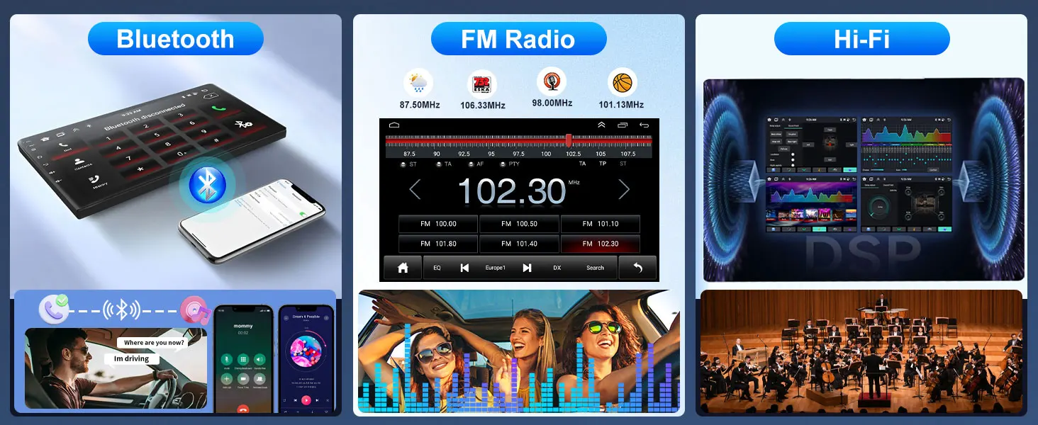 Double Din Car Stereo