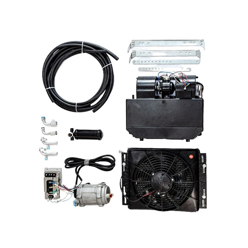 Air Conditioner for Car Rv Battery 12v 24v Dc Split air Conditioners for Trucks Tractor Parking Truck Aircon for Camping