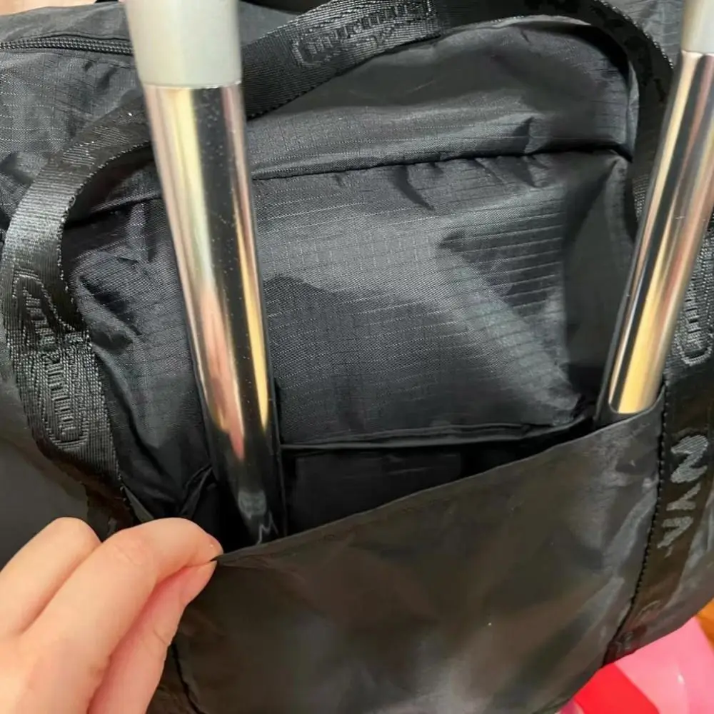 

Сумка на плечо с мультяшным котом, нейлоновая тканевая сумка, нейлоновая портативная дорожная спортивная сумка через плечо, многокарманная дорожная сумка для багажа