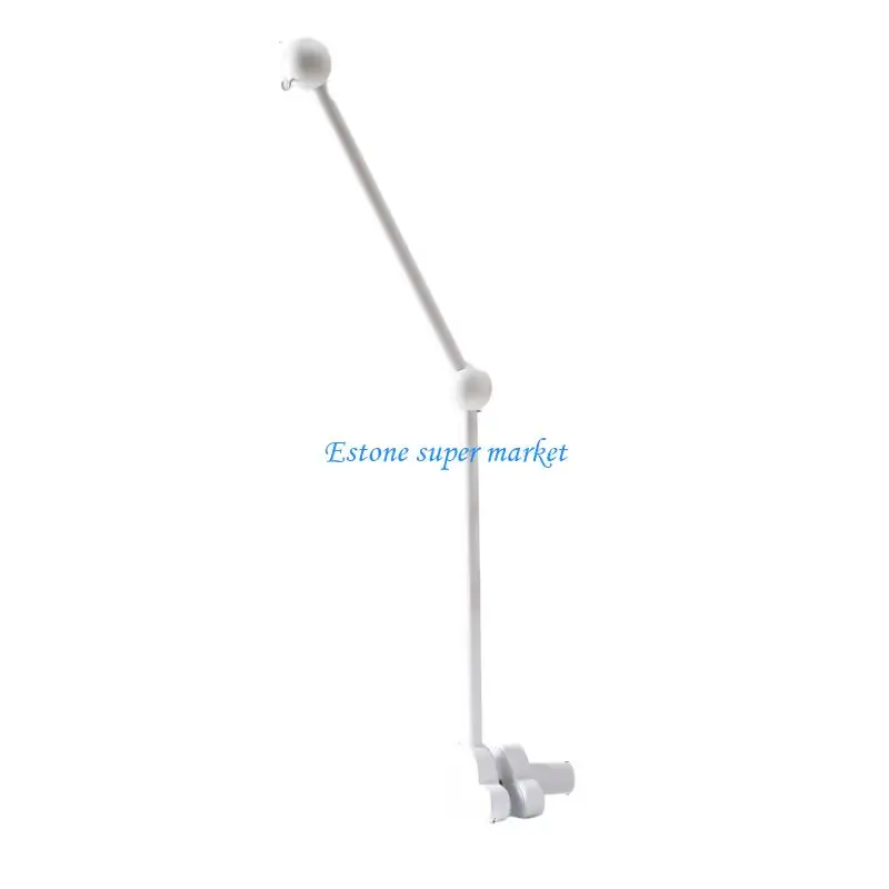 090B Nursery Mobile Holder Natural Crib Arm Bracket for Hanging Rattle Crib Toy Support Stand Easy Installation