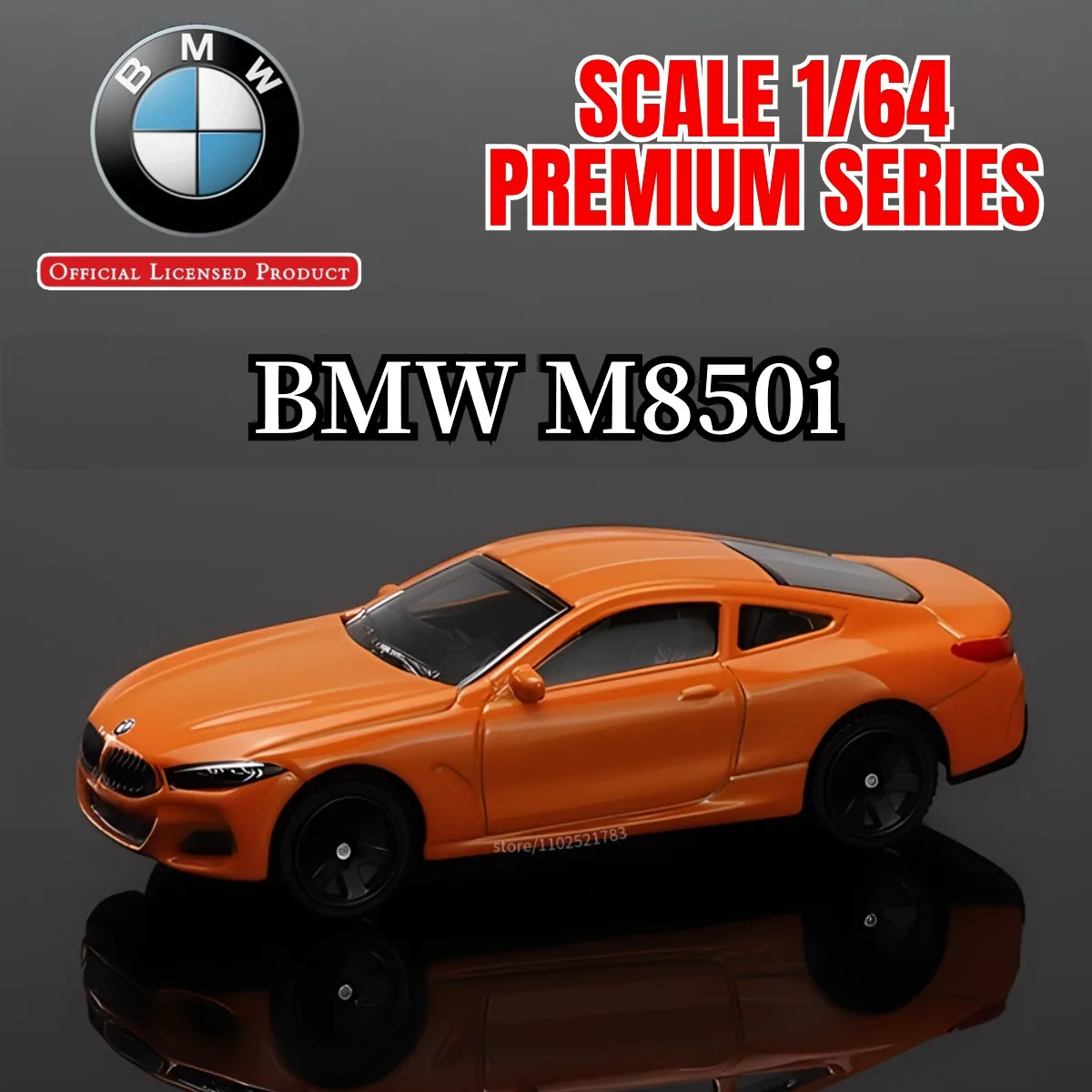 

1/64 BMW M850i Spur Replica BMW VW Car Model – Scale Car Miniature Kid Gift Toy Diecast & Toy Vehicles Juguetes Para Niños