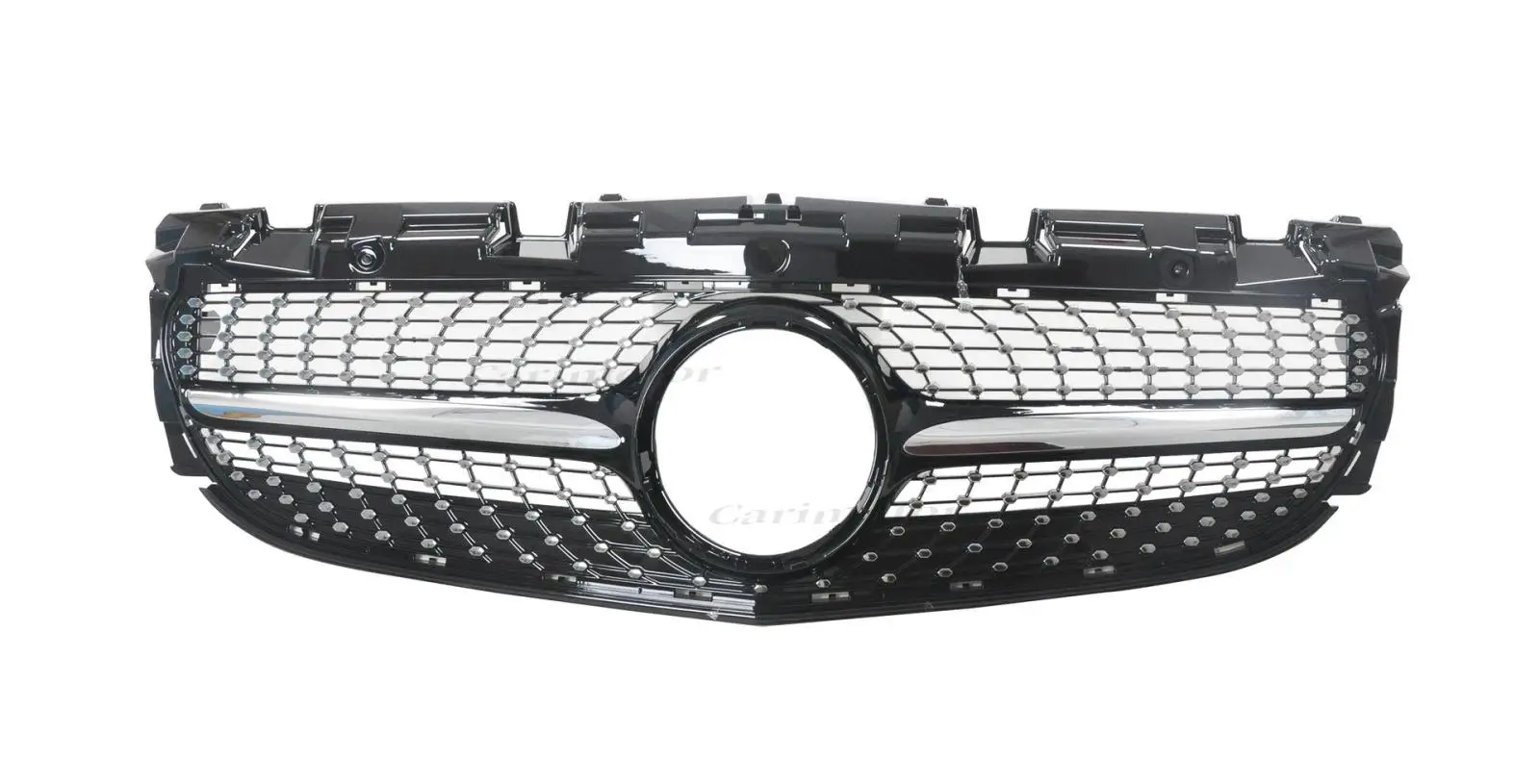 Front Grille Front Bumper Grill Diamond Look For Mercedes Benz SLK R172 200 250 350 2017-2019