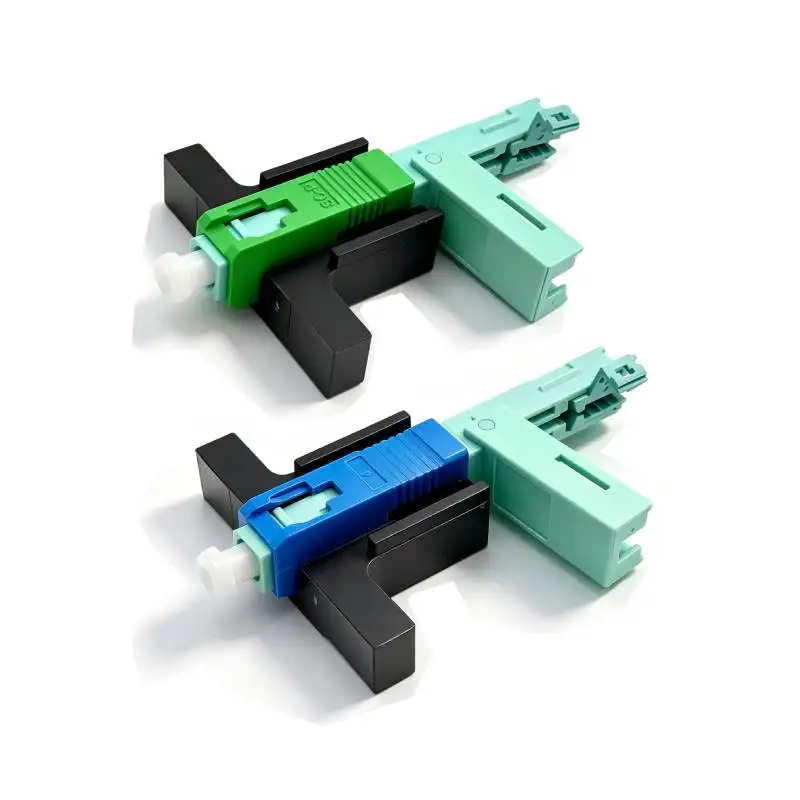 SC UPC APC Fiber Optic Cold Connector Single Mode 3.0mm 2.0mm Cable Fast Assembly FTTH Quick Splice Connector