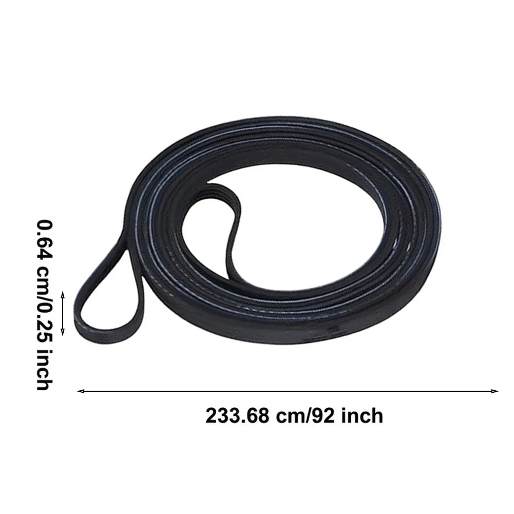Two Dryer Drum Belts Compatible with For GE and For Kenmore Dryers Including Models Referenced by AP5972814 for Fit Assurance