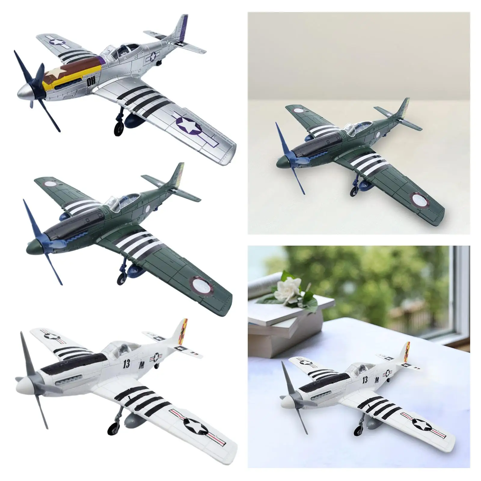 Analyste de construction d'avion de chasse pour enfants et adultes, bureau d'avion de collection, cadeau d'anniversaire, 1:48