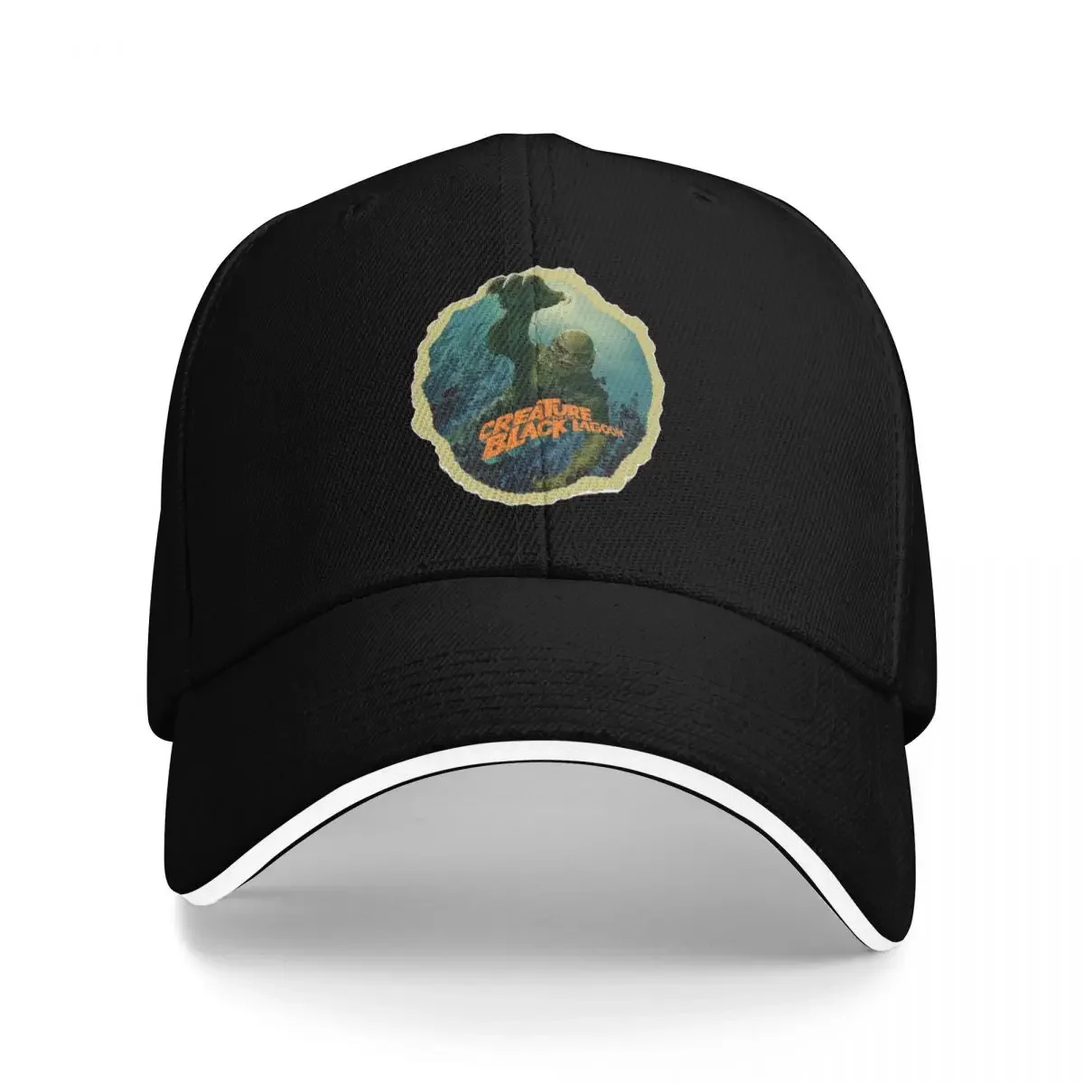 Topi Bisbol Creature from the Black Lagoon, Topi Hip Hop, Topi Pria untuk Ulang Tahun, Pelindung Pantai Wanita, Pelindung Pantai Pria
