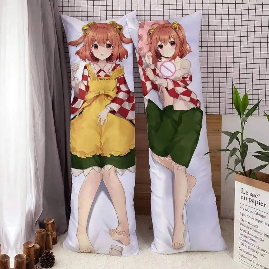 

Project Motoori ACG Kosuzu Anime Dakimakura Hing Body Pillow Cover HD Printed Pillowcases Home Decor 100/150/160/170/180Cm