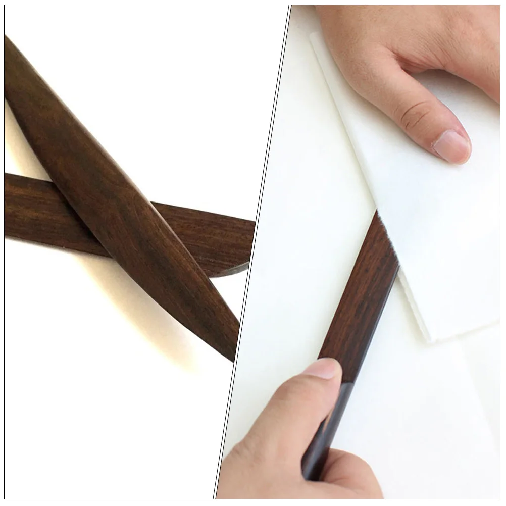 فتاحة رسائل خشبية على الطراز الصيني قطع الورق المنزلية متينة وخفيفة الوزن للاستخدام المكتبي فتاحة مغلف قطع الورق العملي