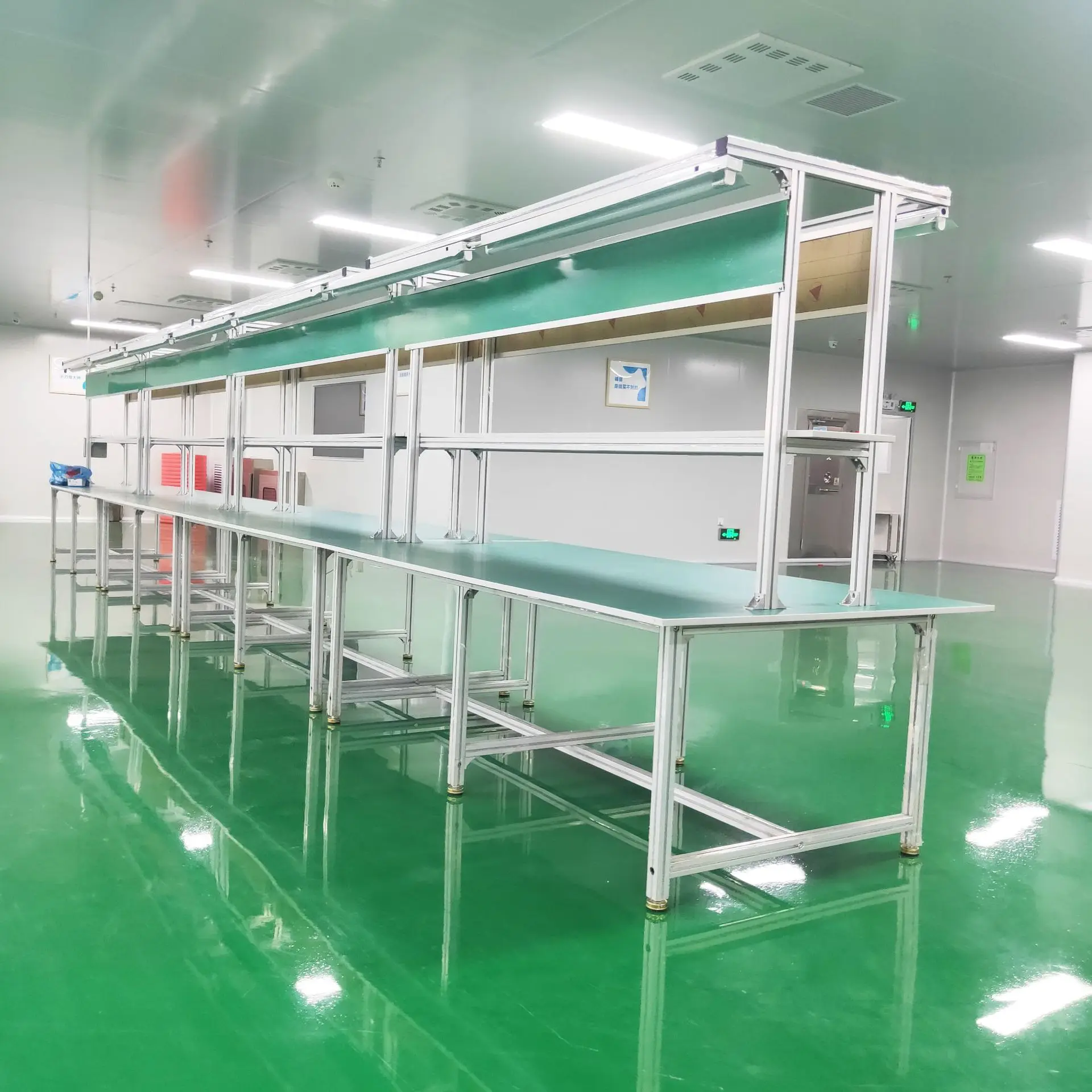 Neu anti-static workbench, table workshop packing bench, assembly repair table, electronic factory operation bench, experimental