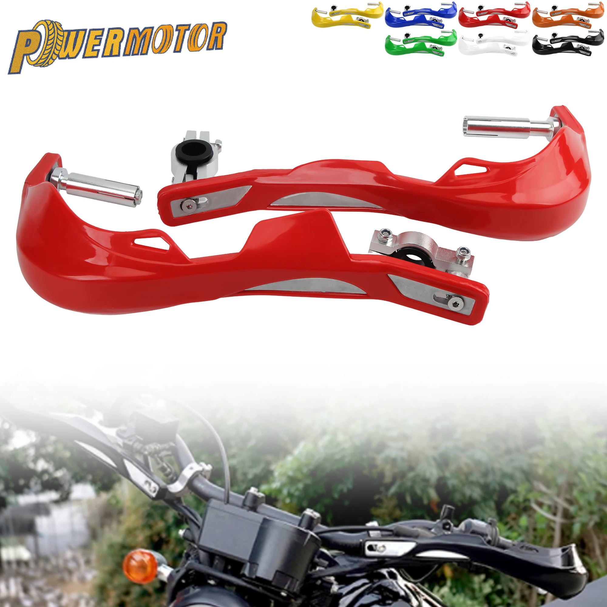 Protectores de mano para motocicleta, Protector de mango de 22MM y 28MM, protección de manillar para KTM, YAMAHA, SUZUKI, Motocross, Pit Dirt Bike