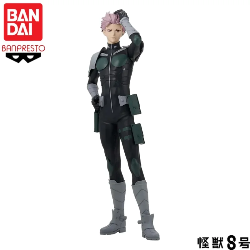 

В наличии оригинальная модель Bandai Ichiban Kuji Kaiju No 8 Narumi Gen, модель гаража, игрушки, статуя, фигурка, коллекционные украшения