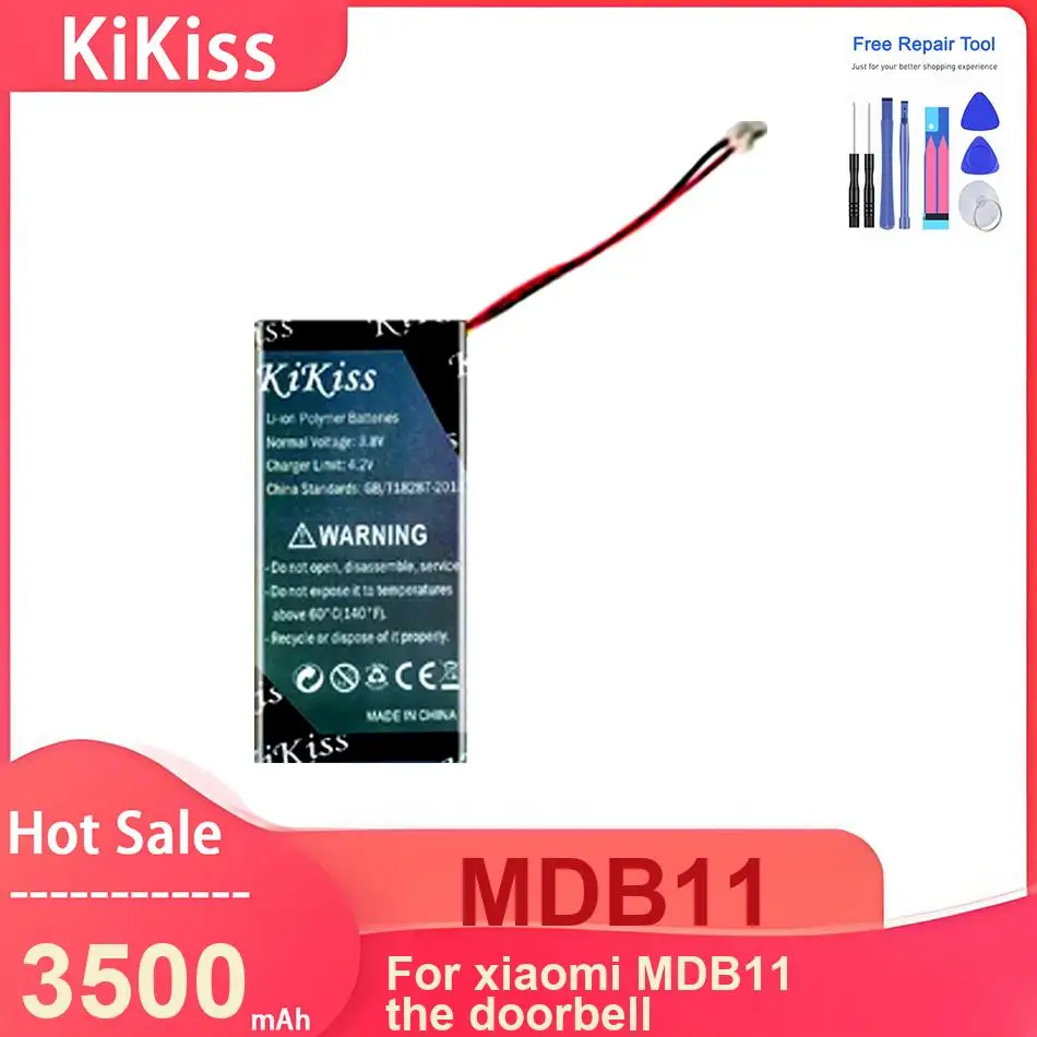 

Аккумулятор KiKiss для Xiaomi MDB11, аккумуляторы MDB11 3500 мАч