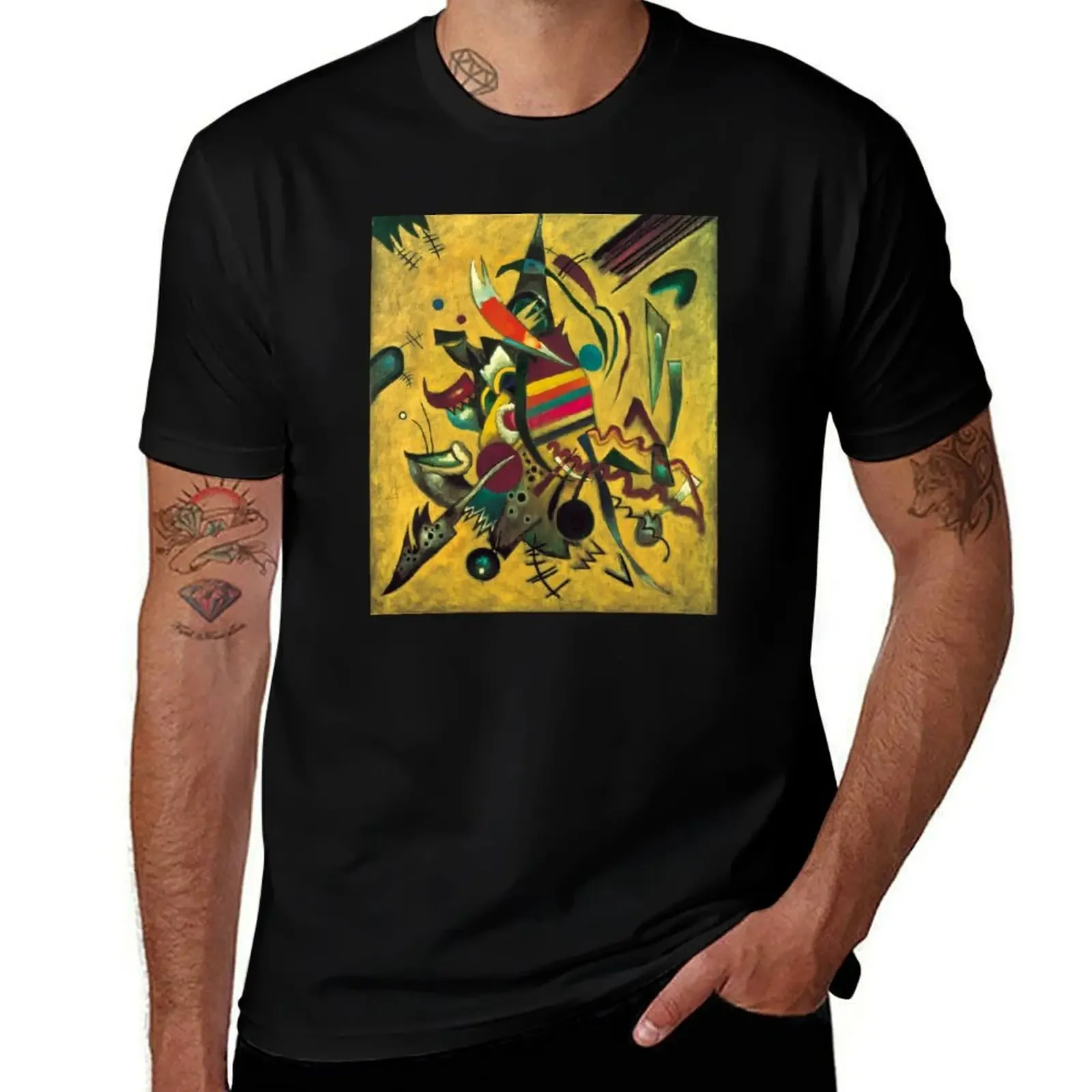 

Points, Wassily Kandinsky T-Shirt summer top Clothing new edition designer t shirt men